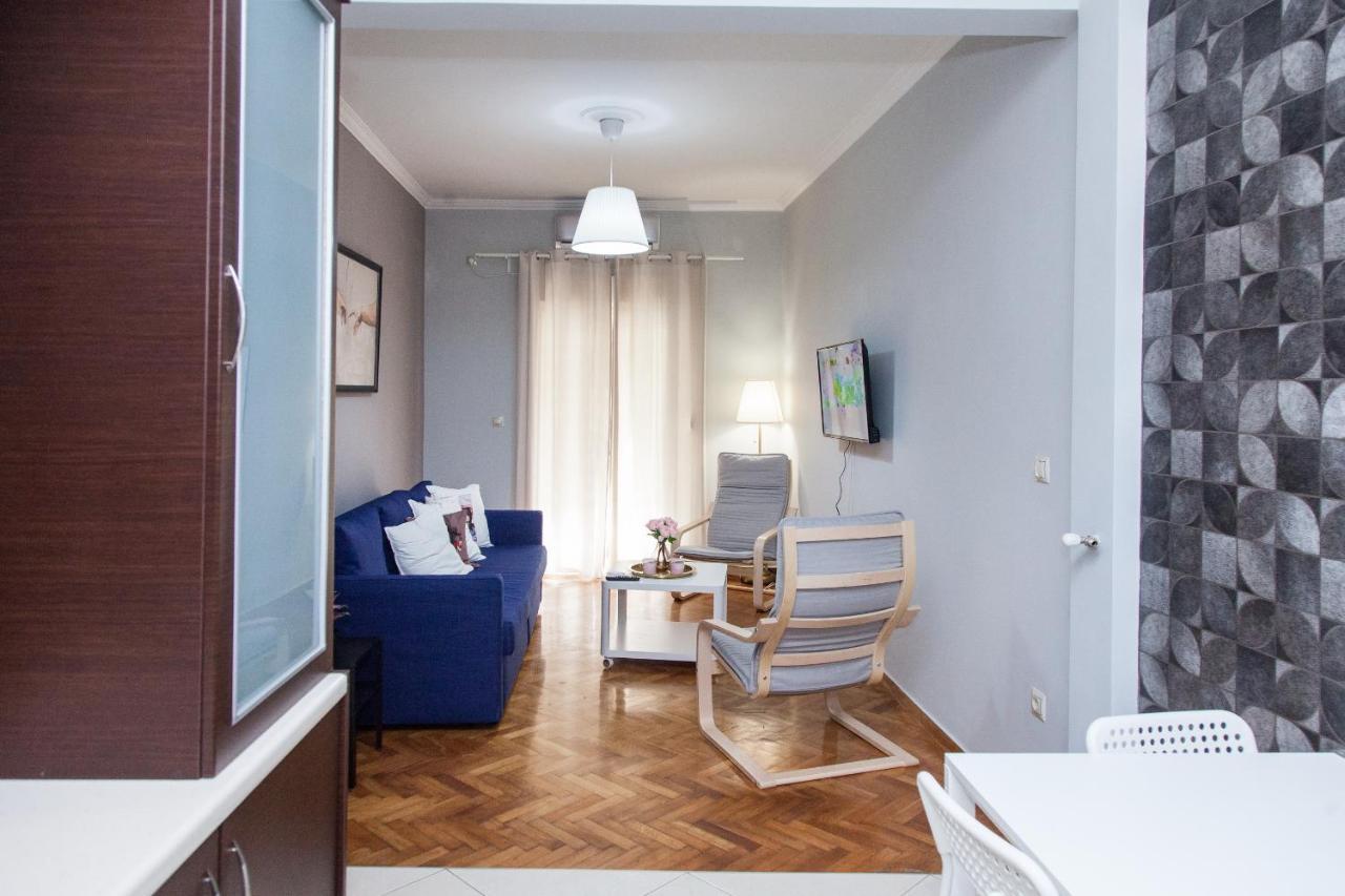 Apartmán Beautiful New Decorated Apt In Atény Exteriér fotografie