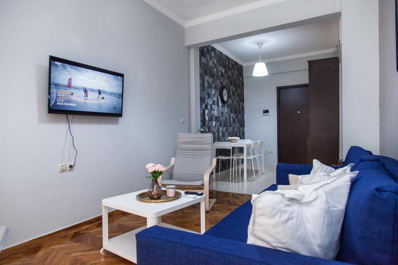 Apartmán Beautiful New Decorated Apt In Atény Exteriér fotografie