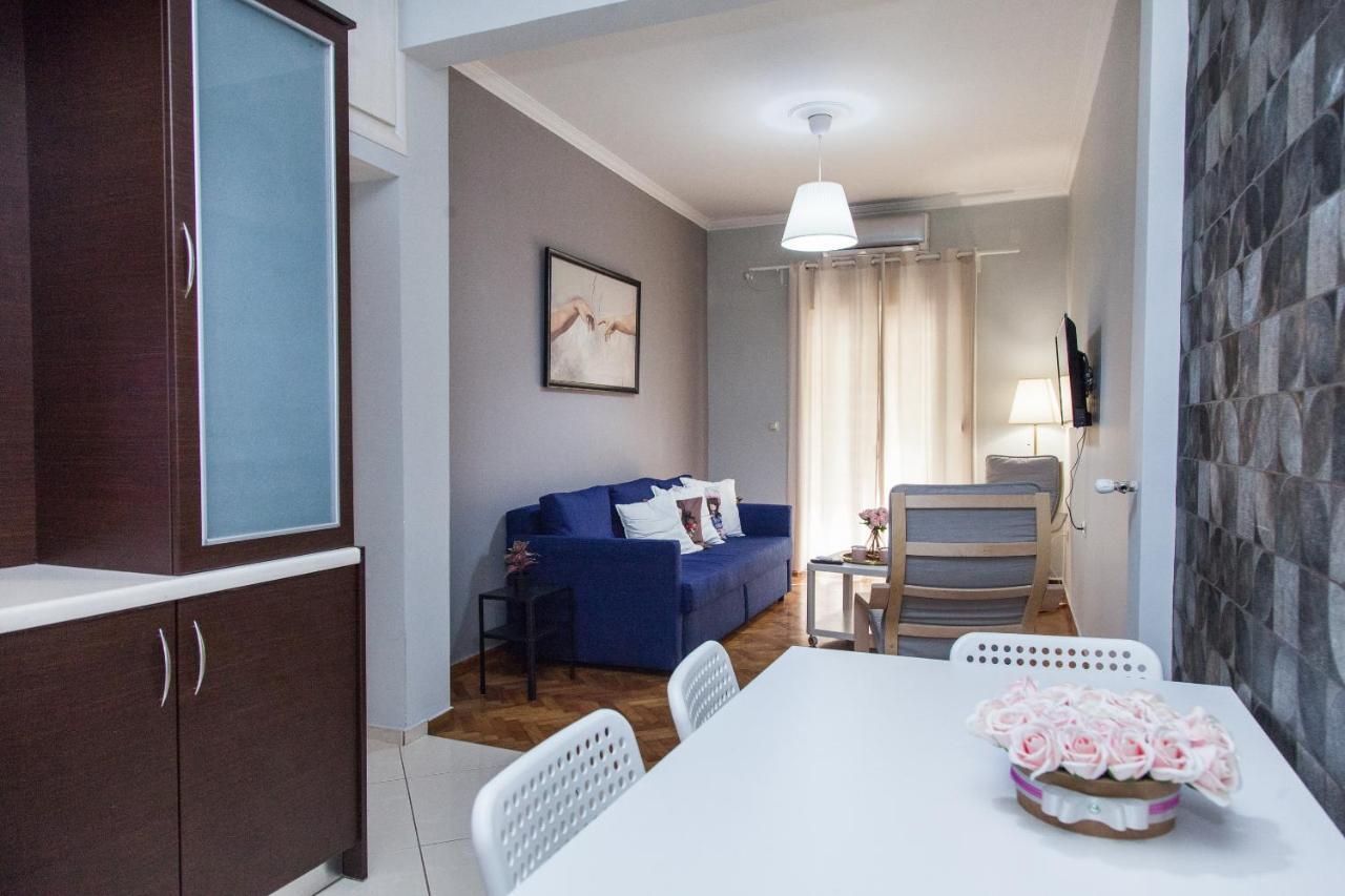Apartmán Beautiful New Decorated Apt In Atény Exteriér fotografie